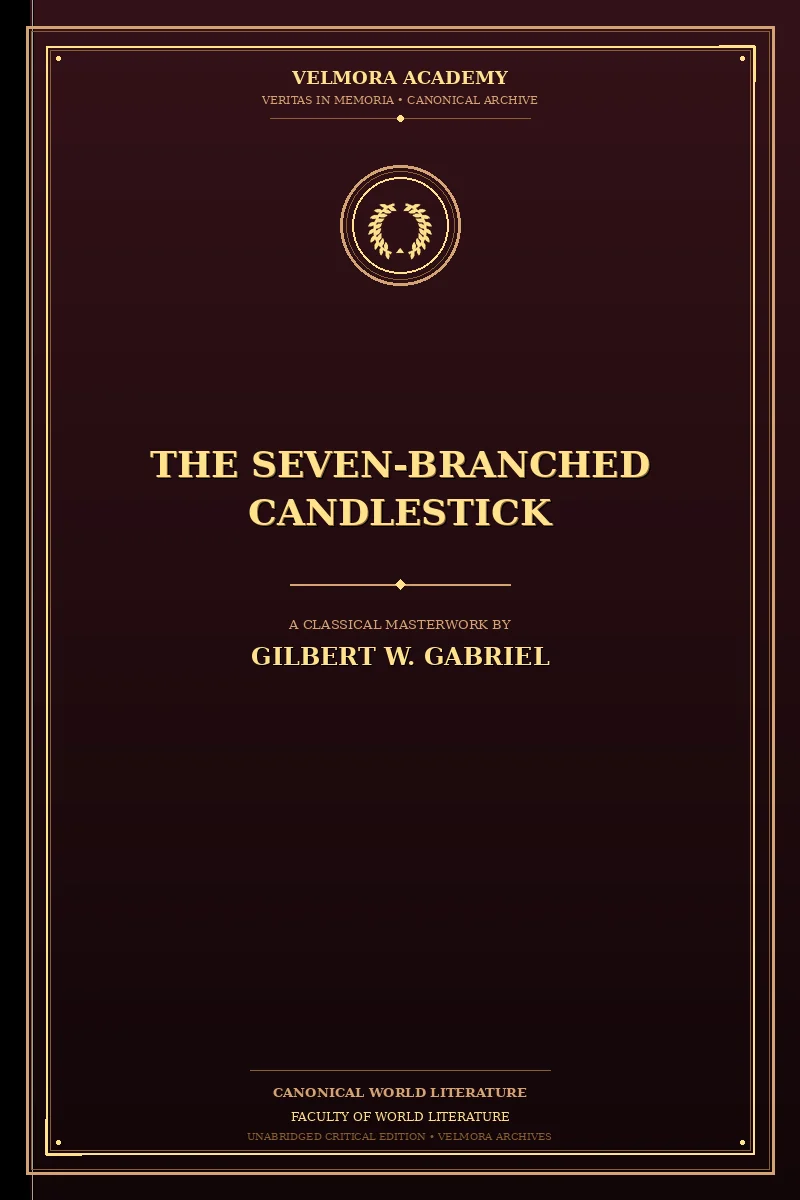 Cover of The Seven-Branched Candlestick