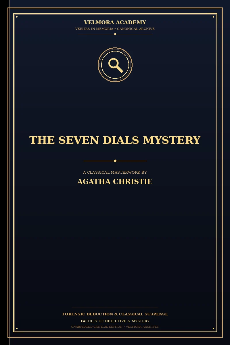 The Seven Dials mystery