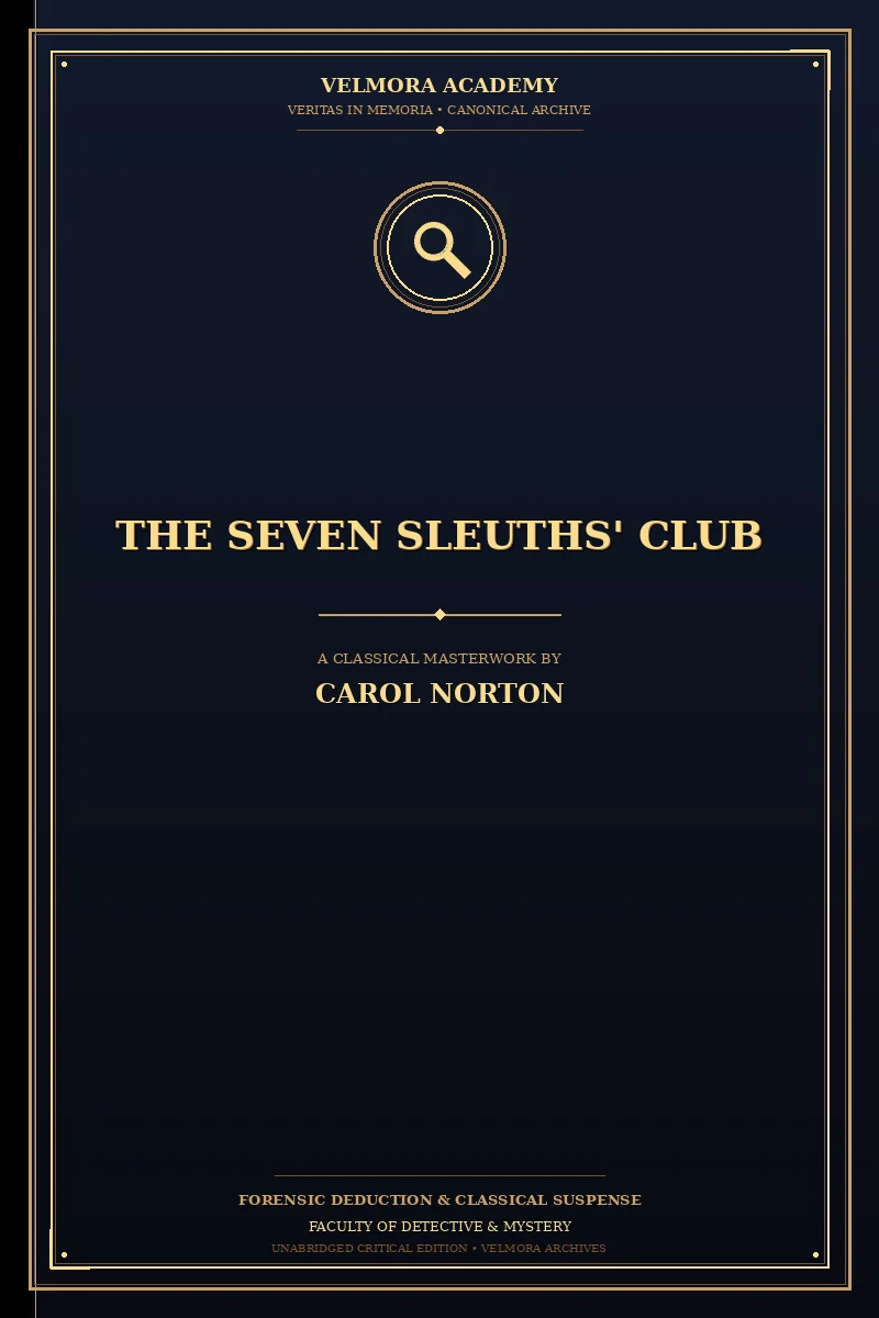 Cover of The Seven Sleuths' Club