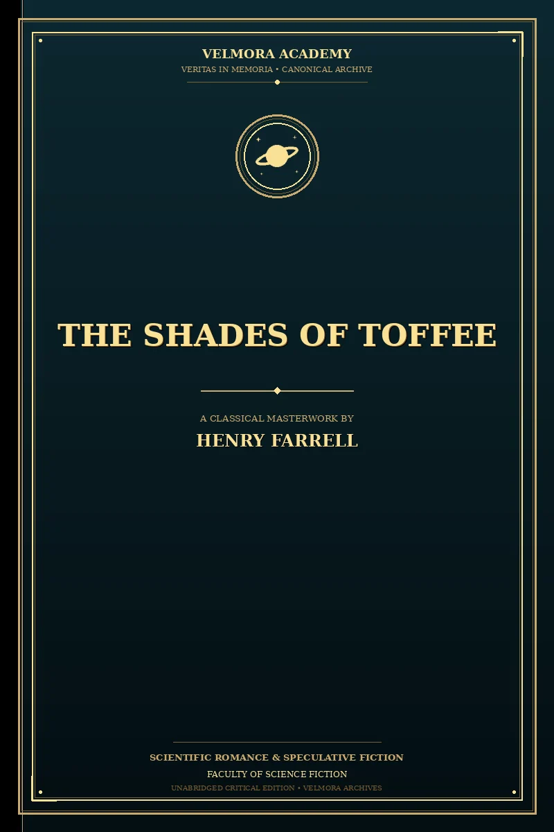 Cover of The shades of Toffee