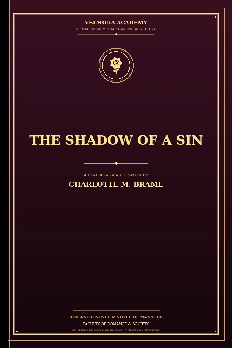 Cover of The Shadow of a Sin