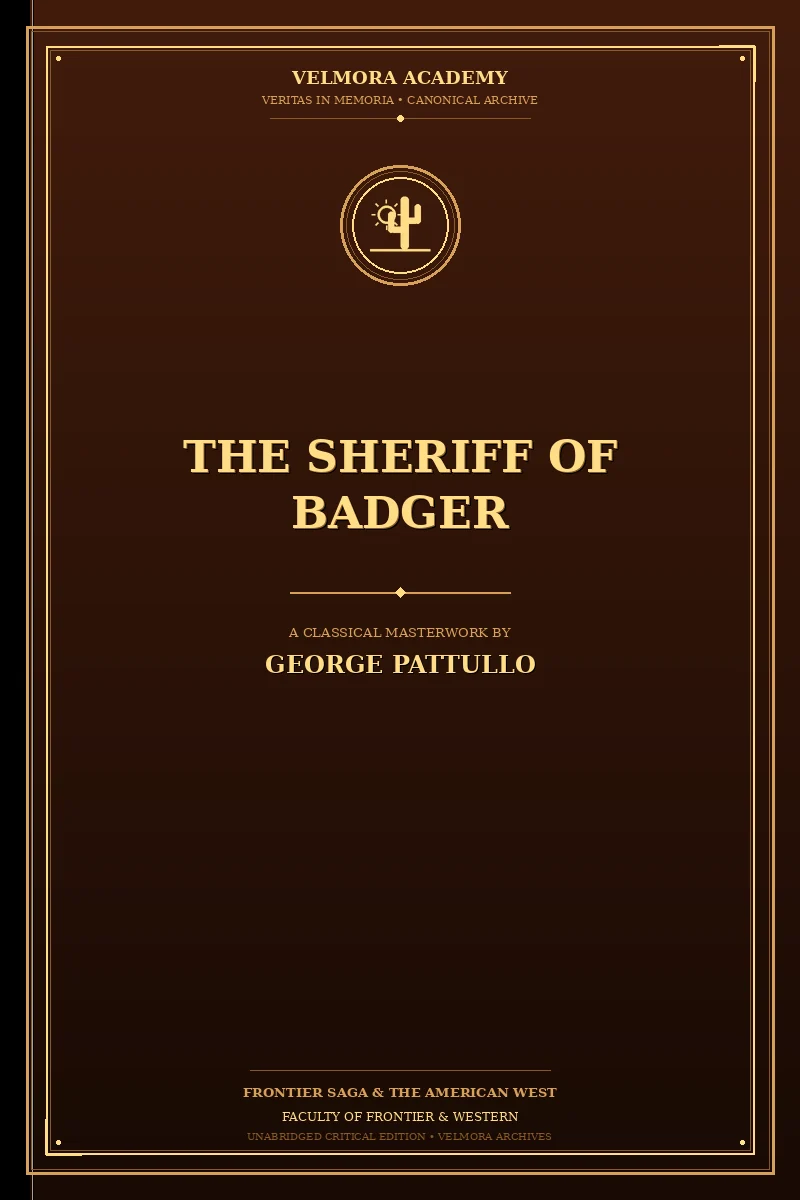 The Sheriff of Badger