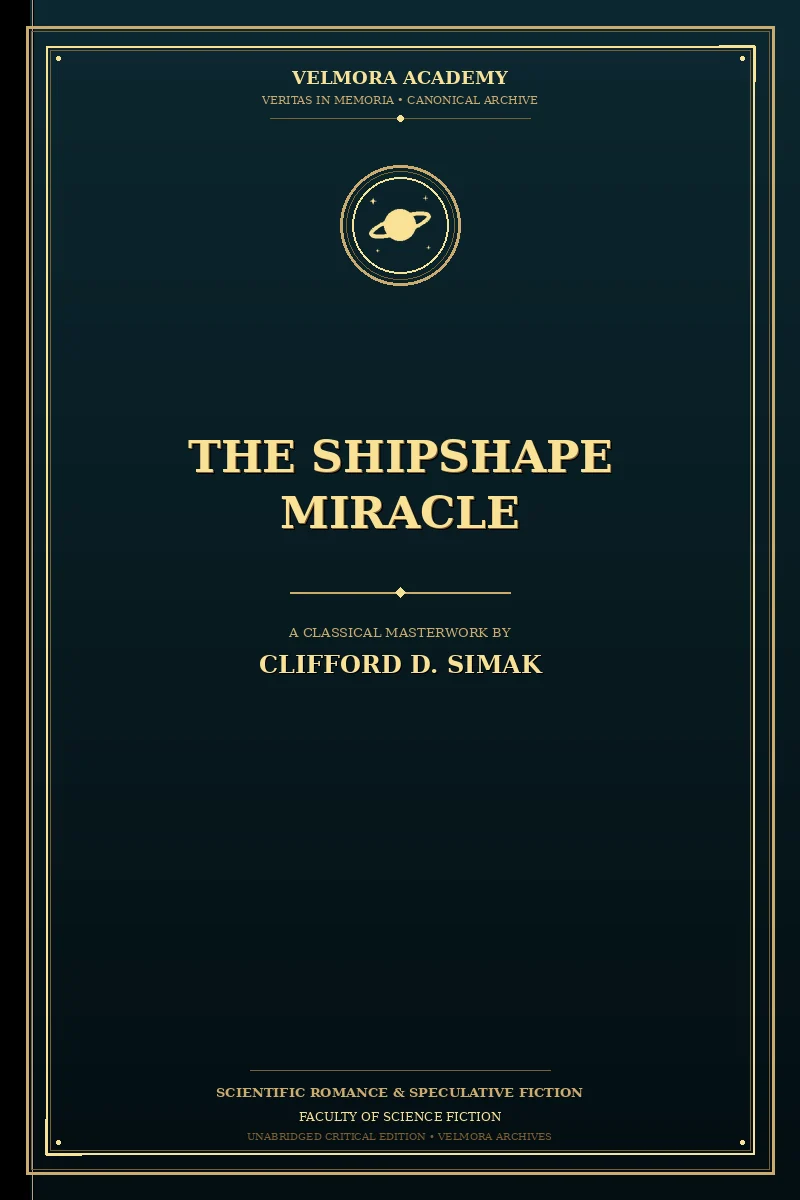 Cover of The Shipshape Miracle
