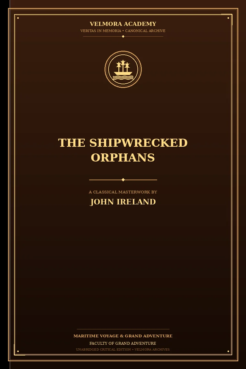 Cover of The Shipwrecked Orphans