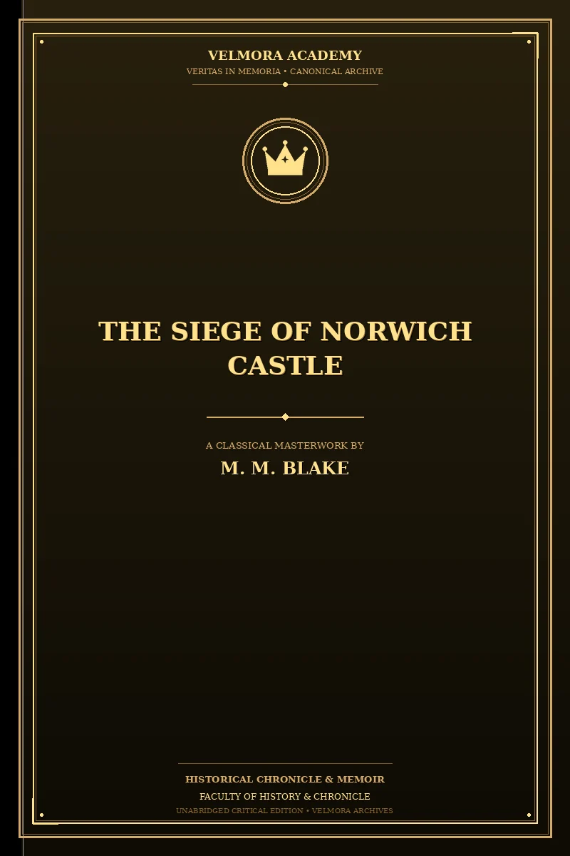 Cover of The Siege of Norwich Castle