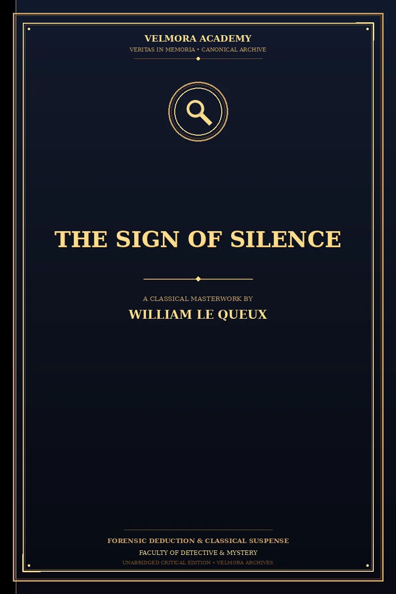 Cover of The Sign of Silence