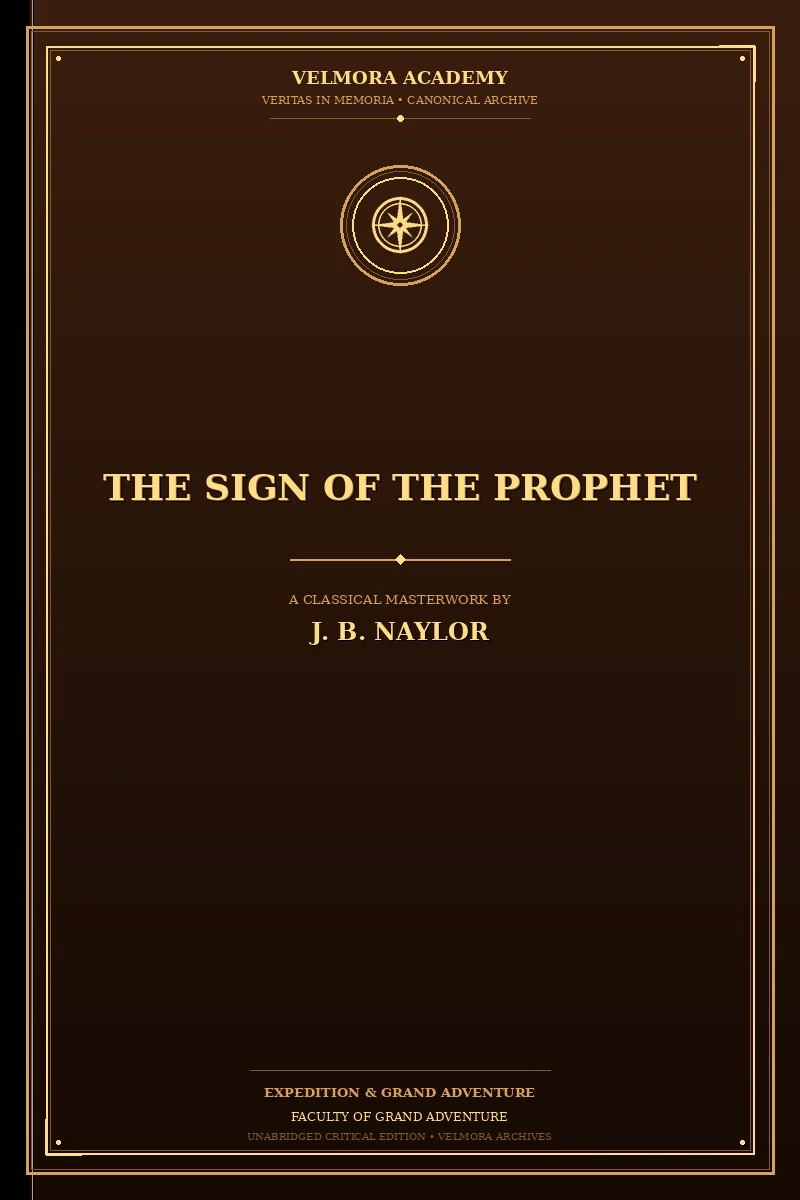 Cover of The sign of the prophet