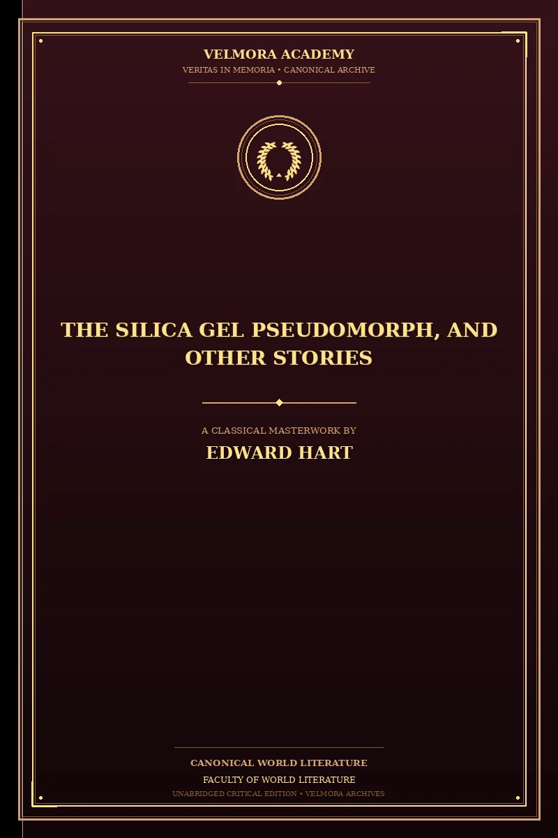 Cover of The silica gel pseudomorph, and other stories