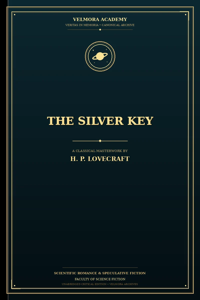 Cover of The silver key