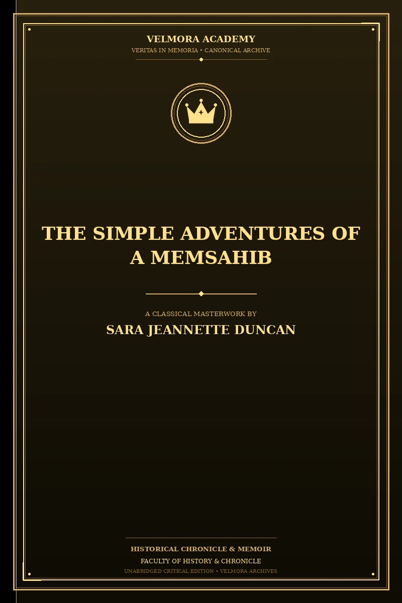 The Simple Adventures of a Memsahib