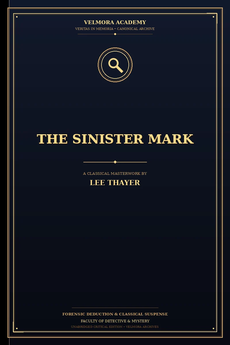 The sinister mark