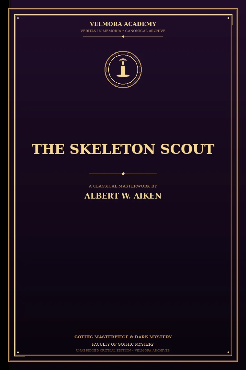 Cover of The skeleton scout
