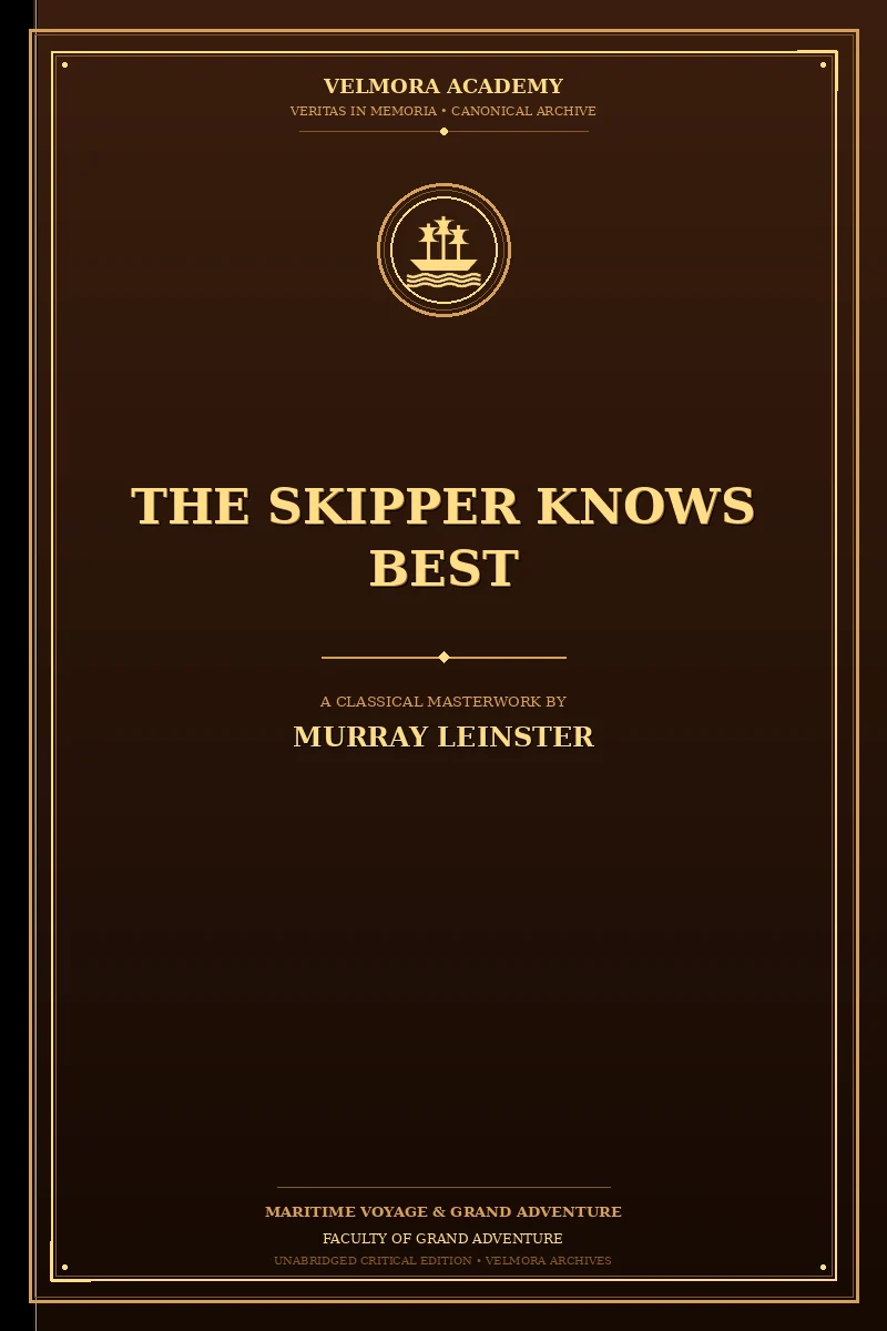 The skipper knows best