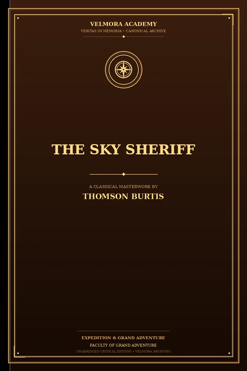 Cover of The sky sheriff