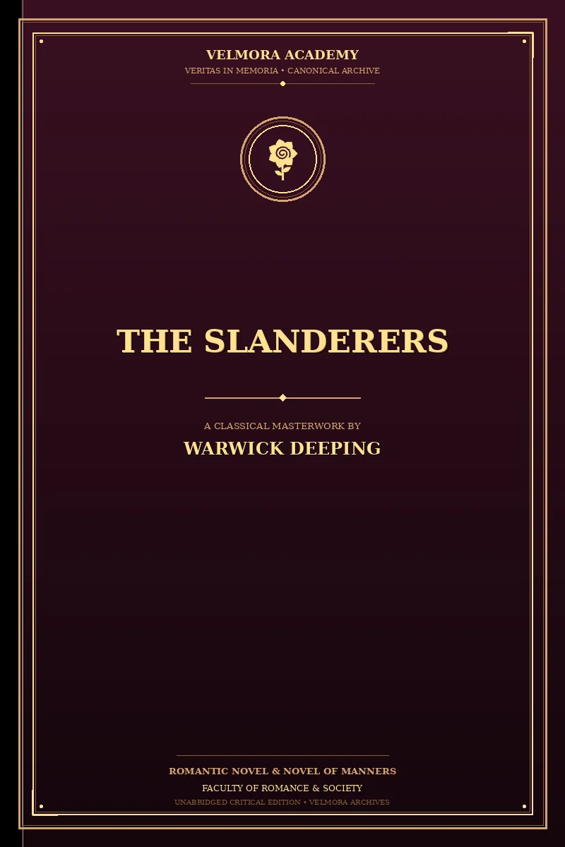 Cover of The Slanderers