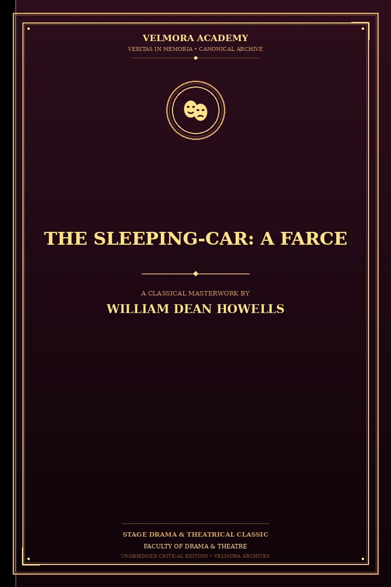 Cover of The Sleeping-Car: A Farce