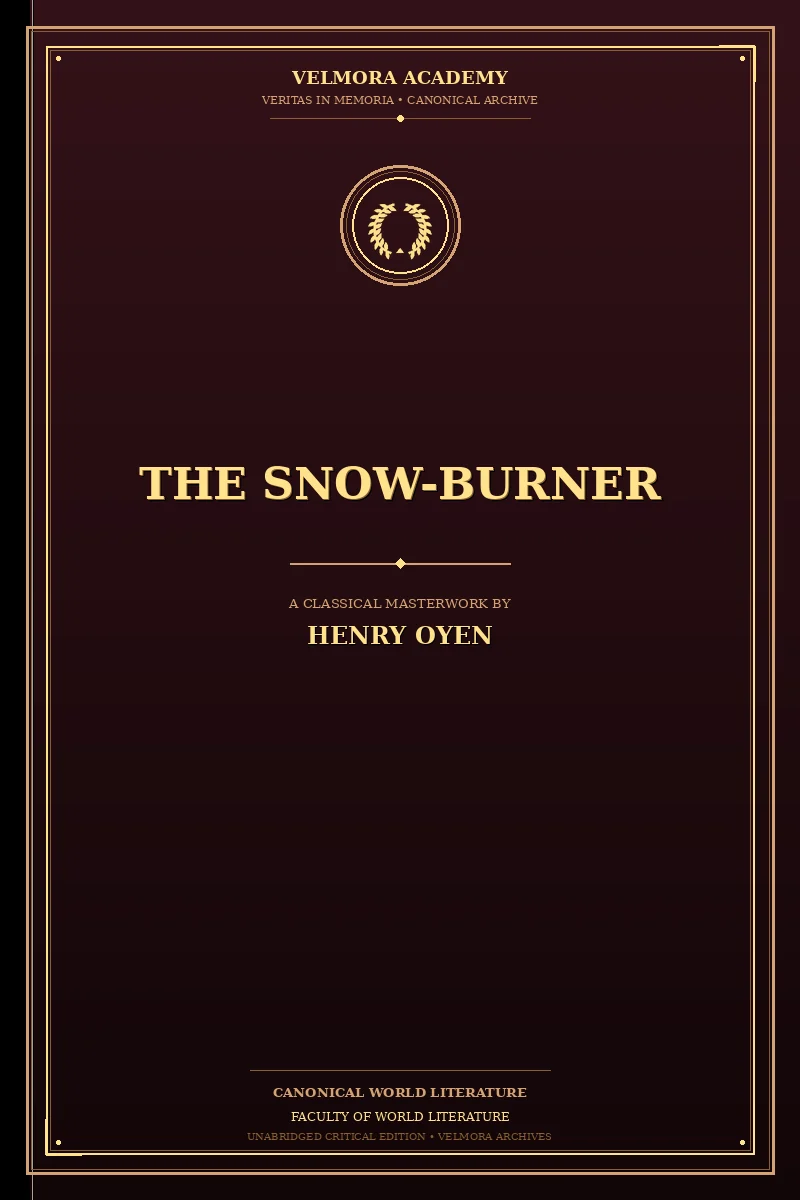 The Snow-Burner