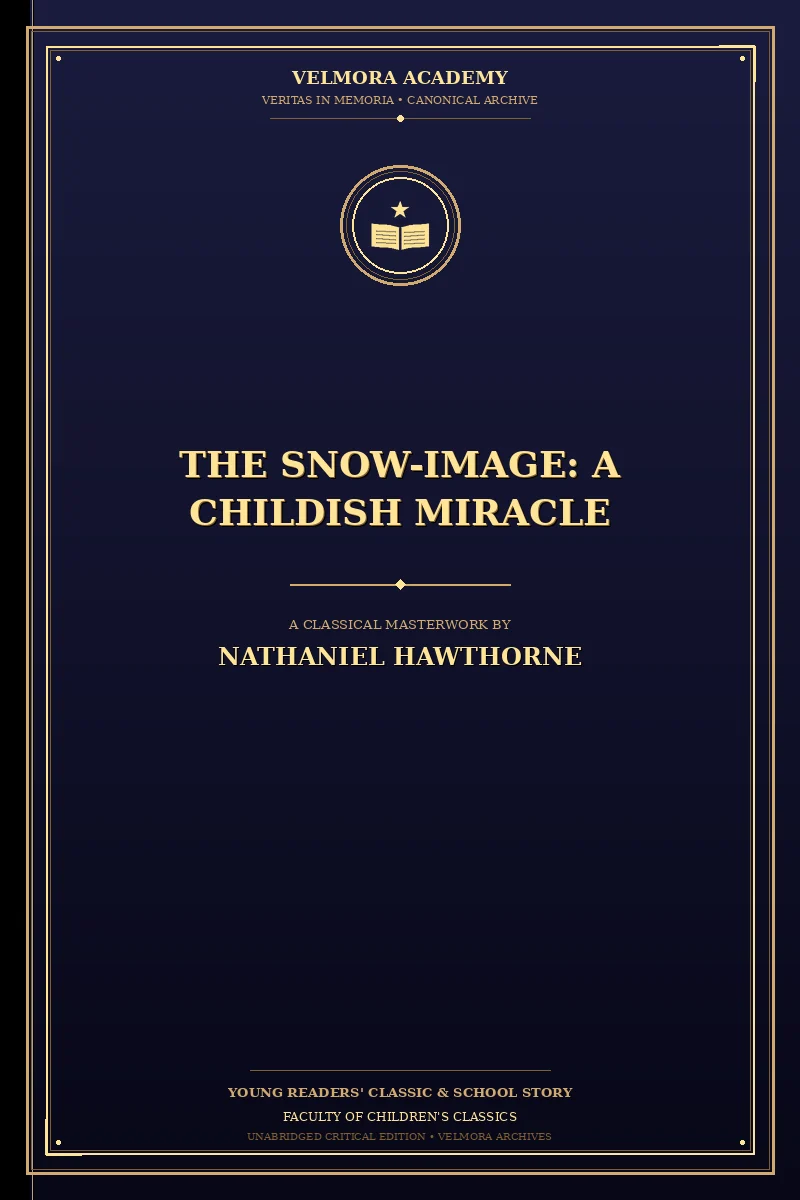 Cover of The Snow-Image: A Childish Miracle