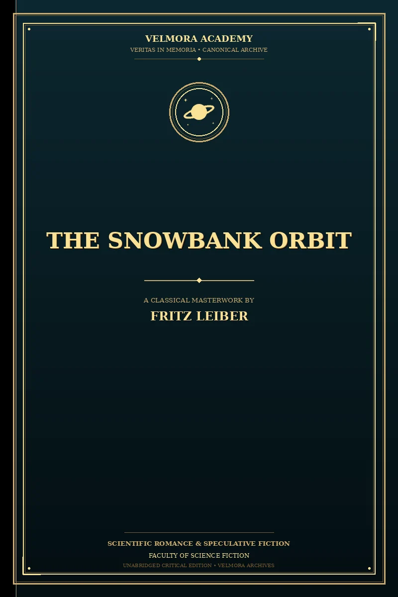 Cover of The Snowbank Orbit