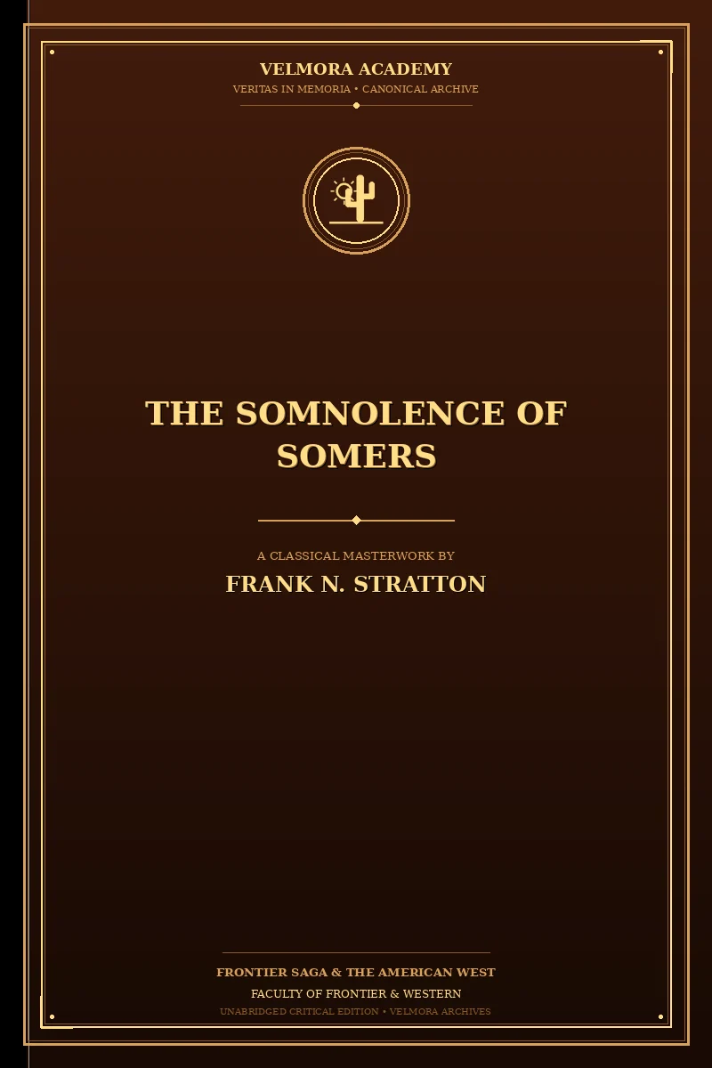 Cover of The somnolence of Somers