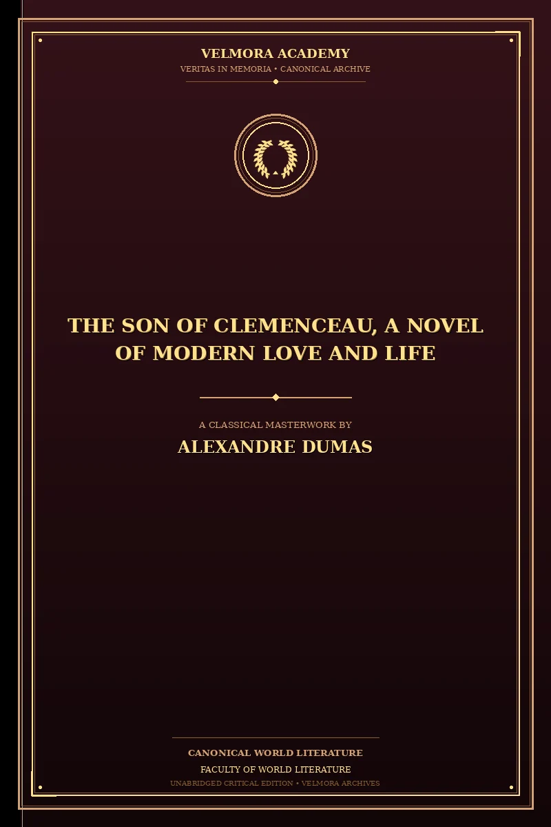 The Son of Clemenceau, A Novel of Modern Love and Life