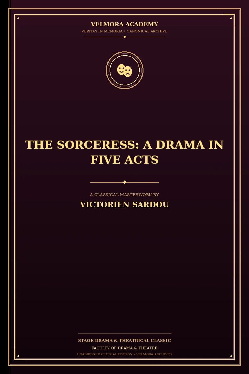 The Sorceress: A Drama in Five Acts