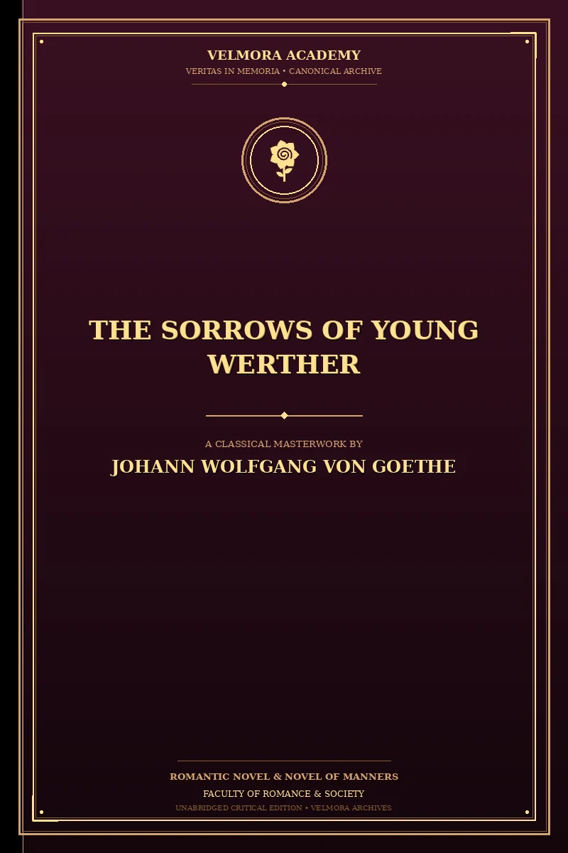 The Sorrows of Young Werther