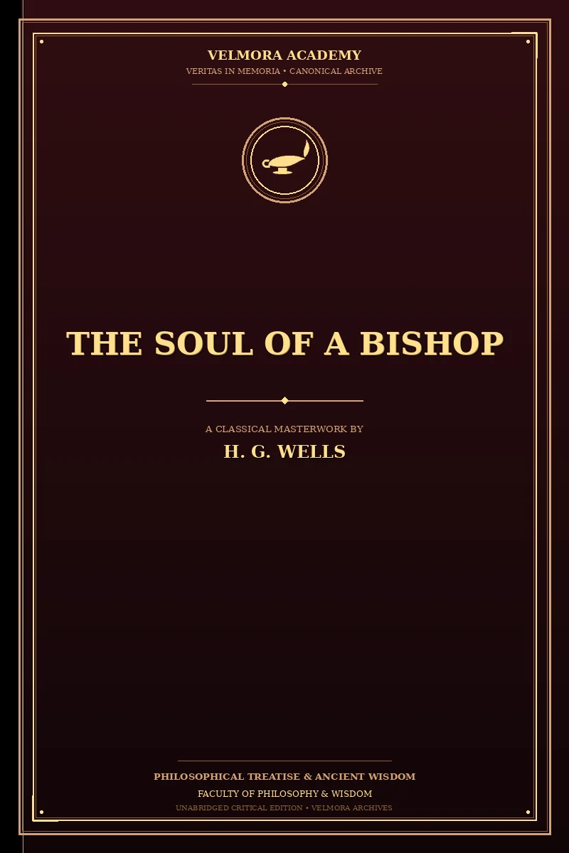Cover of The Soul of a Bishop