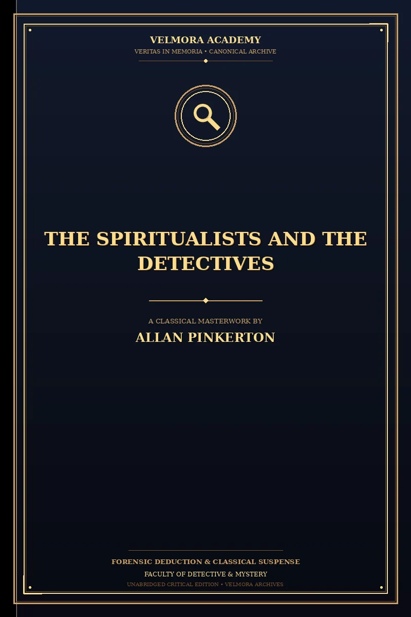 The Spiritualists and the Detectives