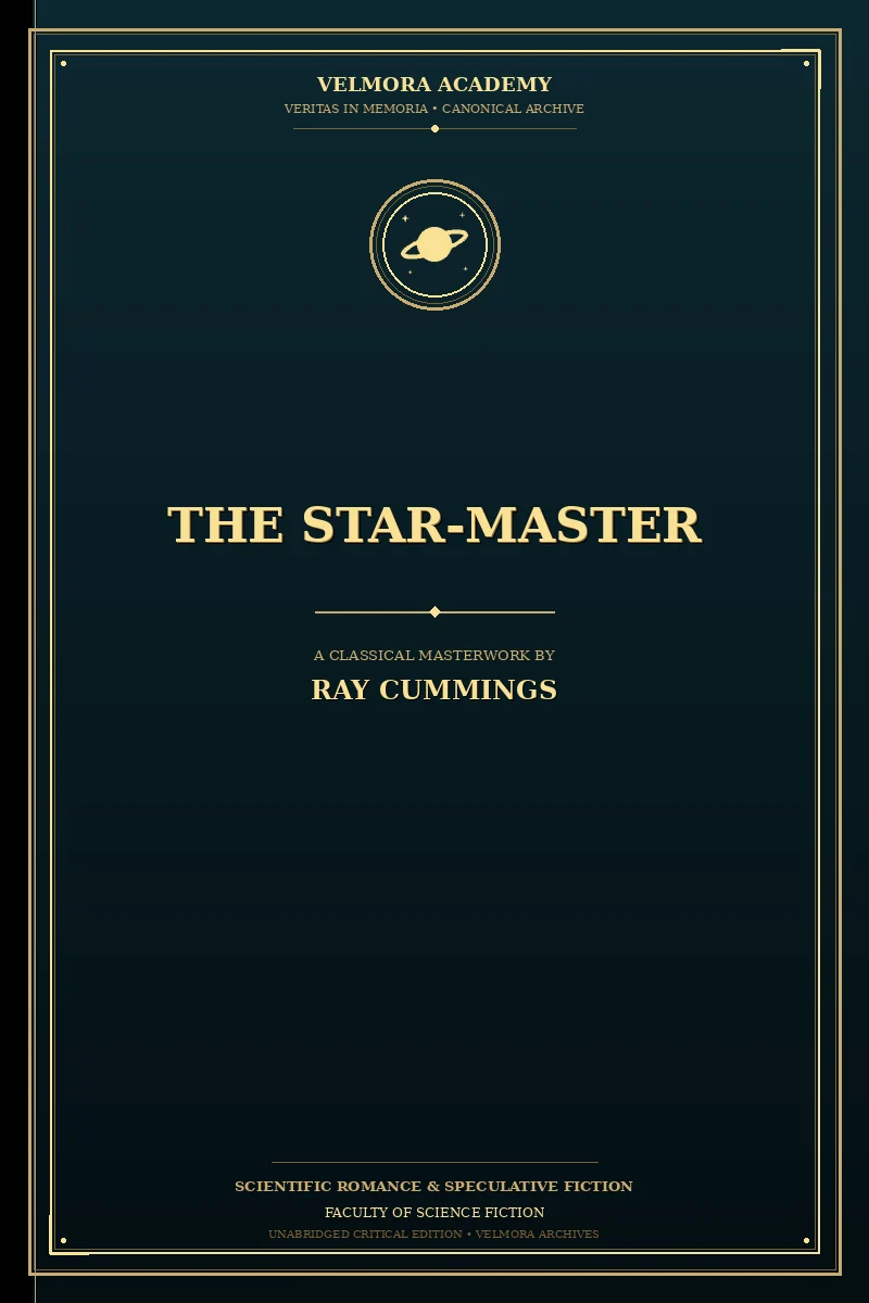 Cover of The Star-Master