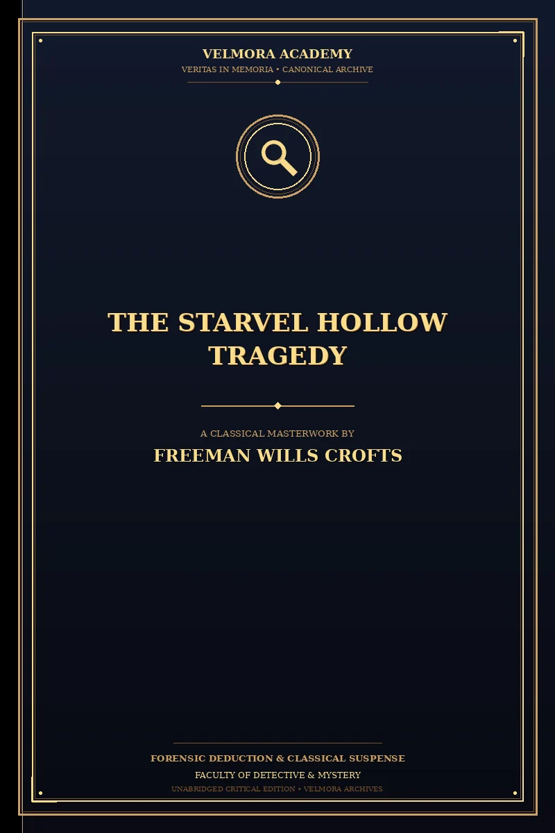 The Starvel Hollow tragedy