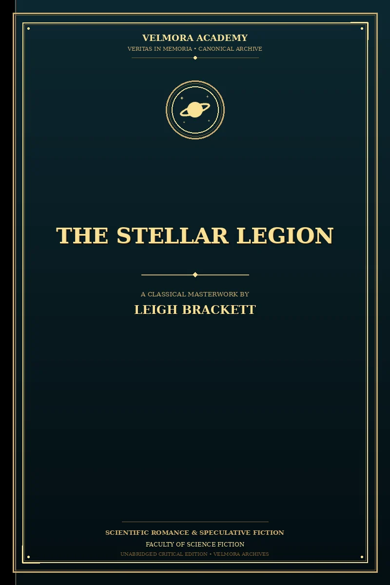 Cover of The Stellar Legion