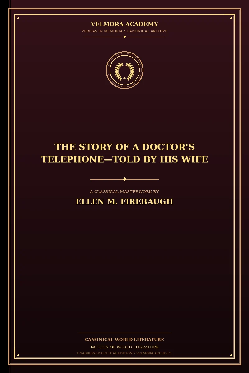 Cover of The Story of a Doctor's Telephone—Told by His Wife