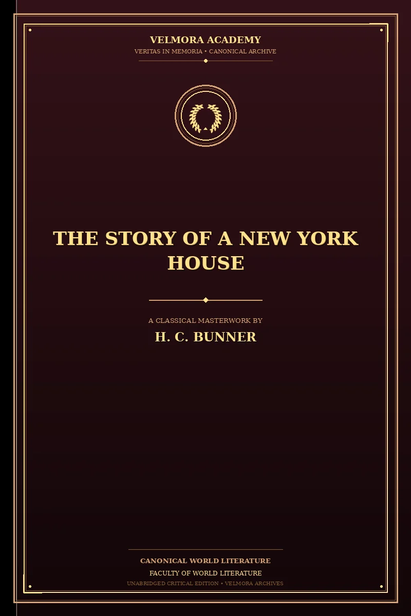 Cover of The Story of a New York House