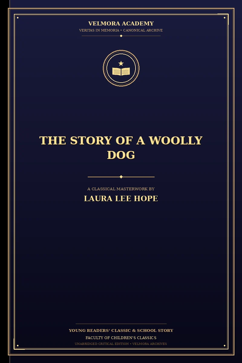 Cover of The story of a woolly dog