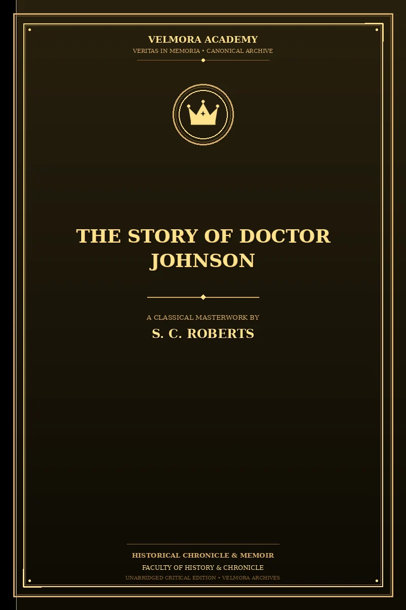 Cover of The Story of Doctor Johnson