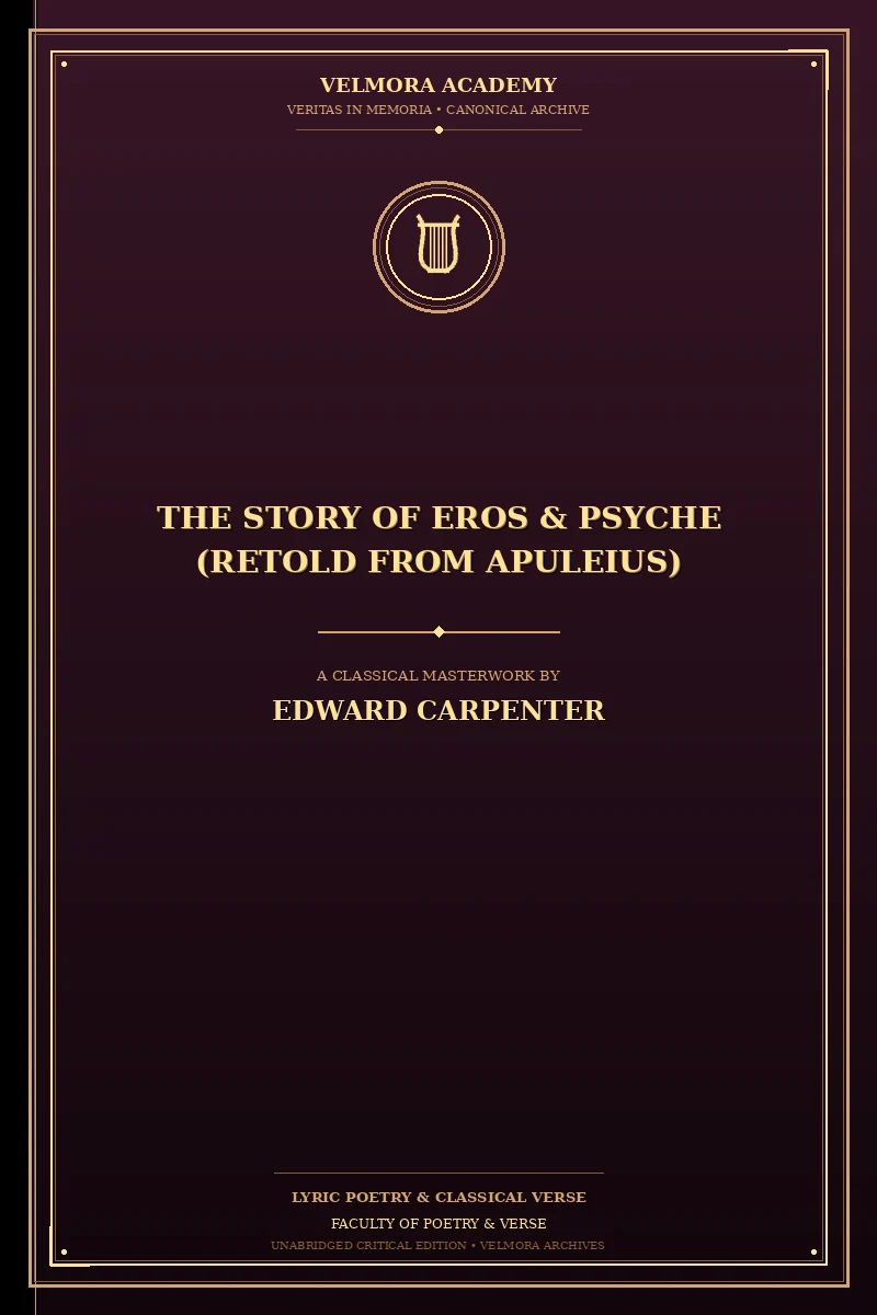 The story of Eros & Psyche (retold from Apuleius)