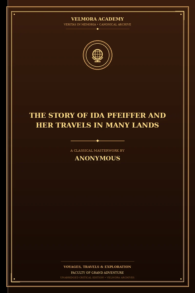 Cover of The Story of Ida Pfeiffer and Her Travels in Many Lands