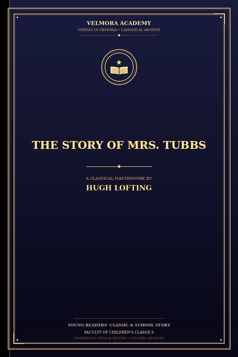 Cover of The Story of Mrs. Tubbs