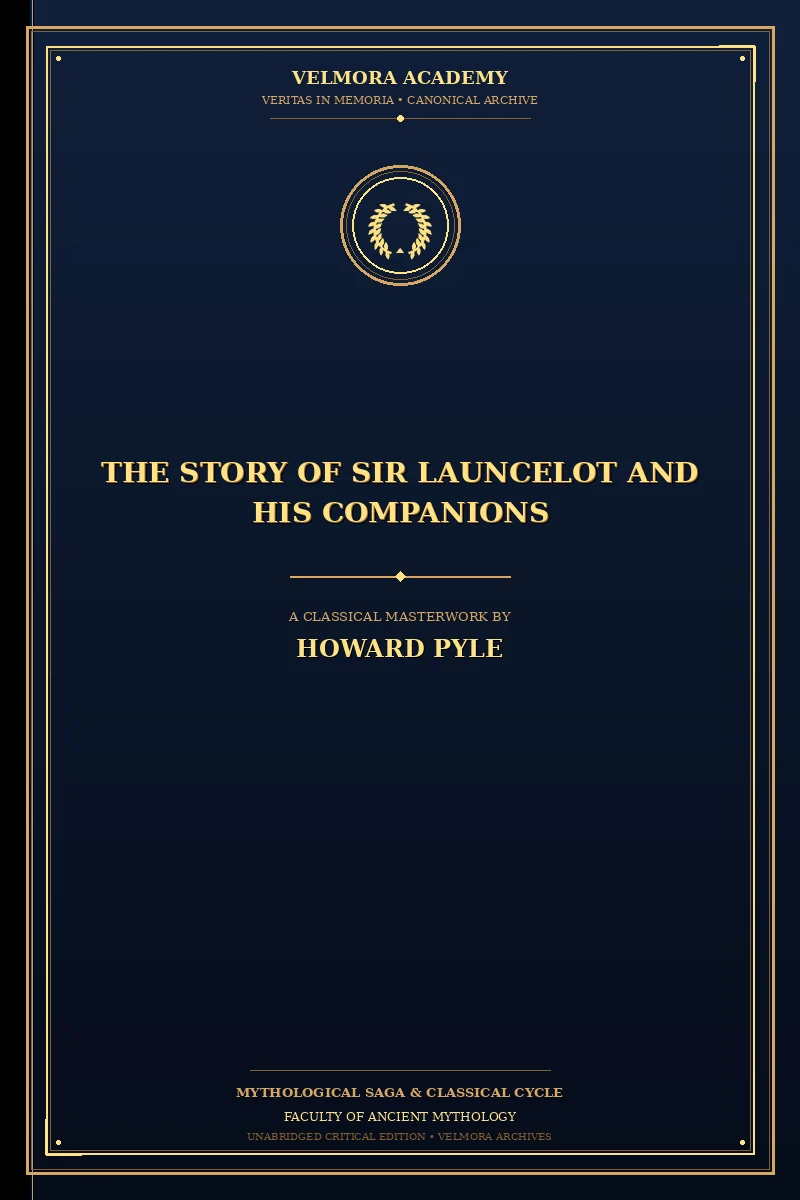 Cover of The Story of Sir Launcelot and His Companions