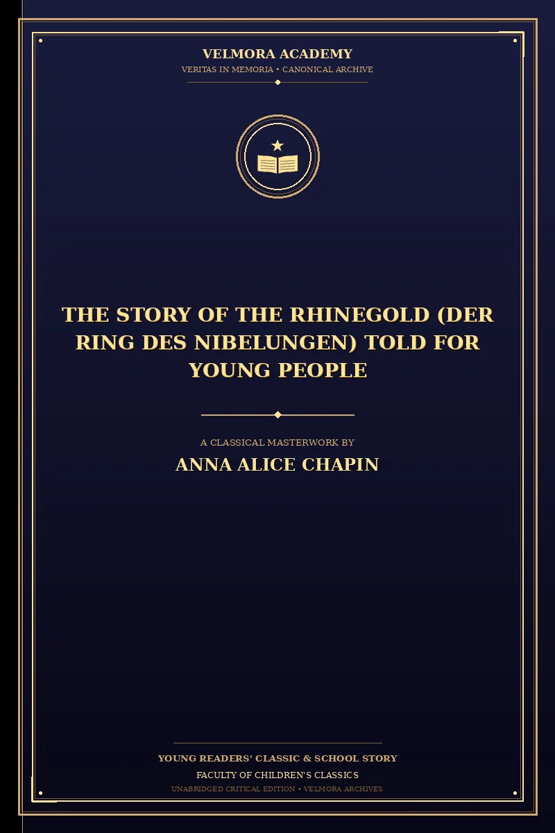 The story of the Rhinegold (Der Ring des Nibelungen) told for young people