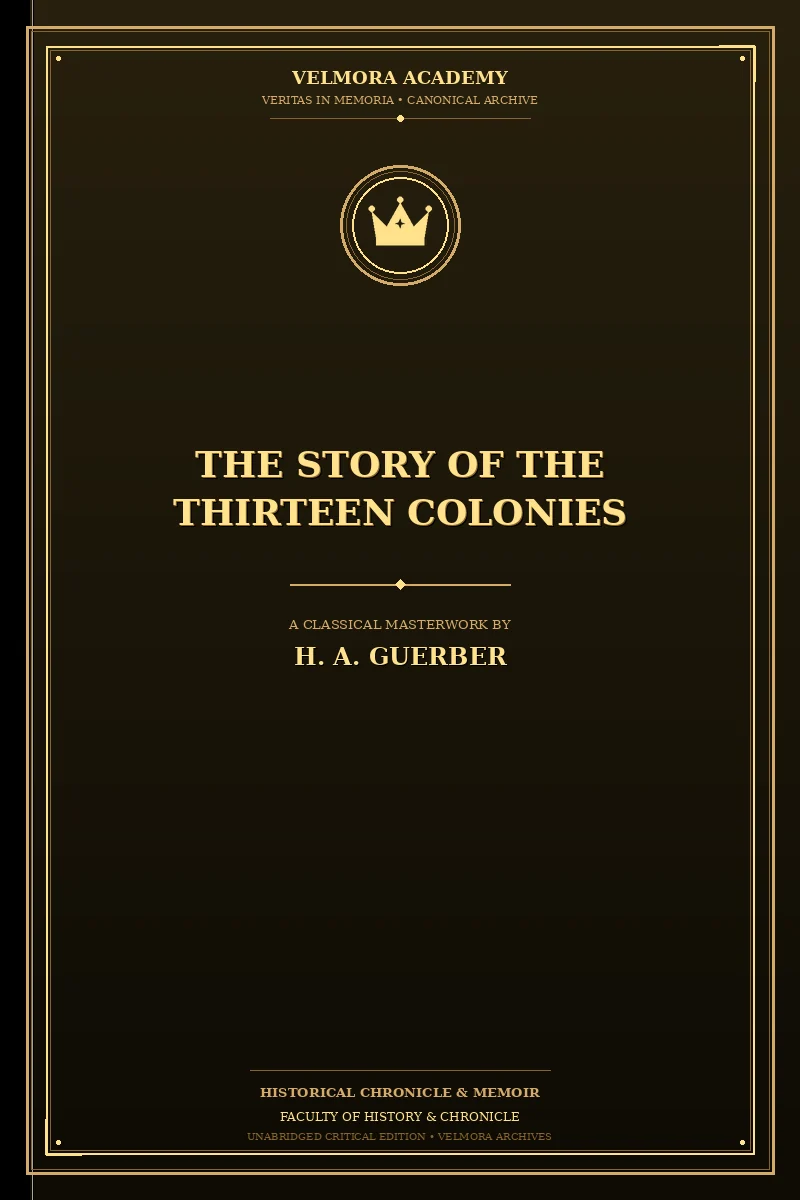 Cover of The Story of the Thirteen Colonies