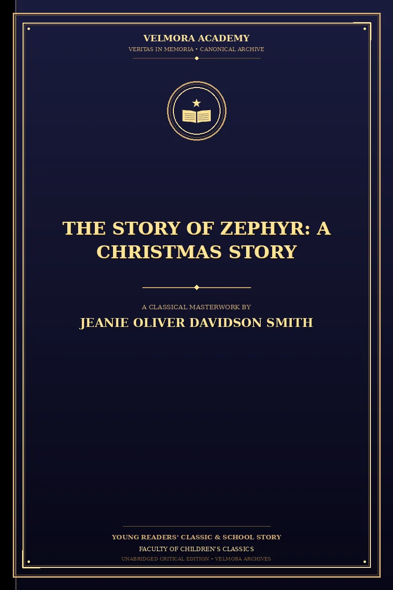 Cover of The Story of Zephyr: A Christmas Story