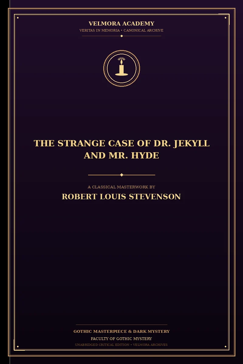 Cover of The strange case of Dr. Jekyll and Mr. Hyde