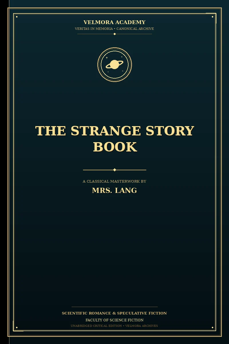 Cover of The Strange Story Book