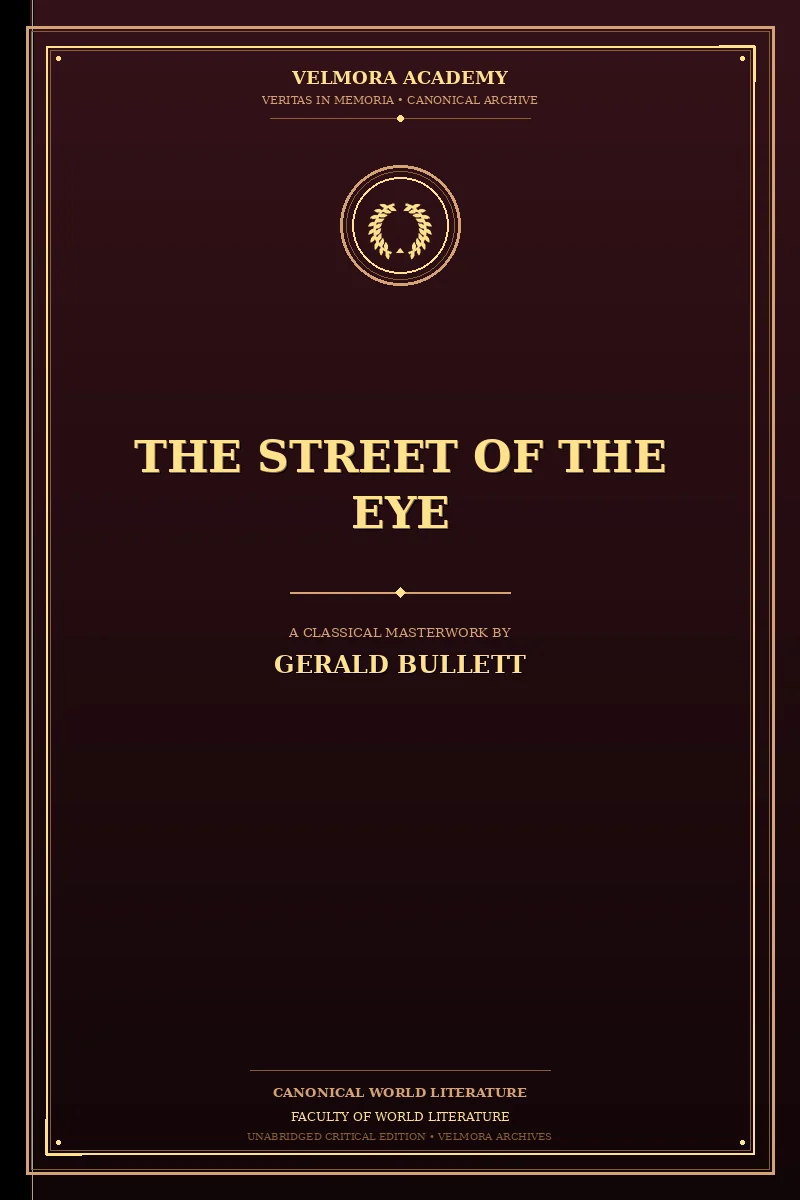 Cover of The Street of the Eye
