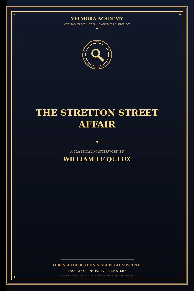 Cover of The Stretton Street Affair