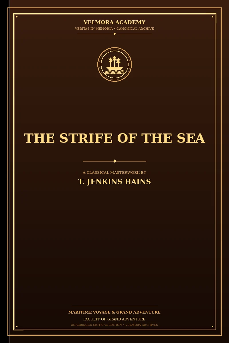 Cover of The Strife of the Sea