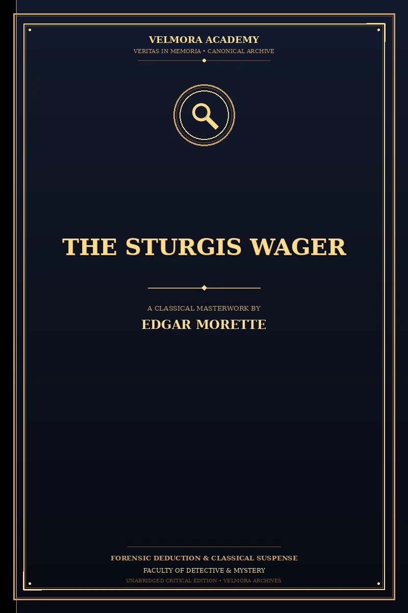 The Sturgis wager