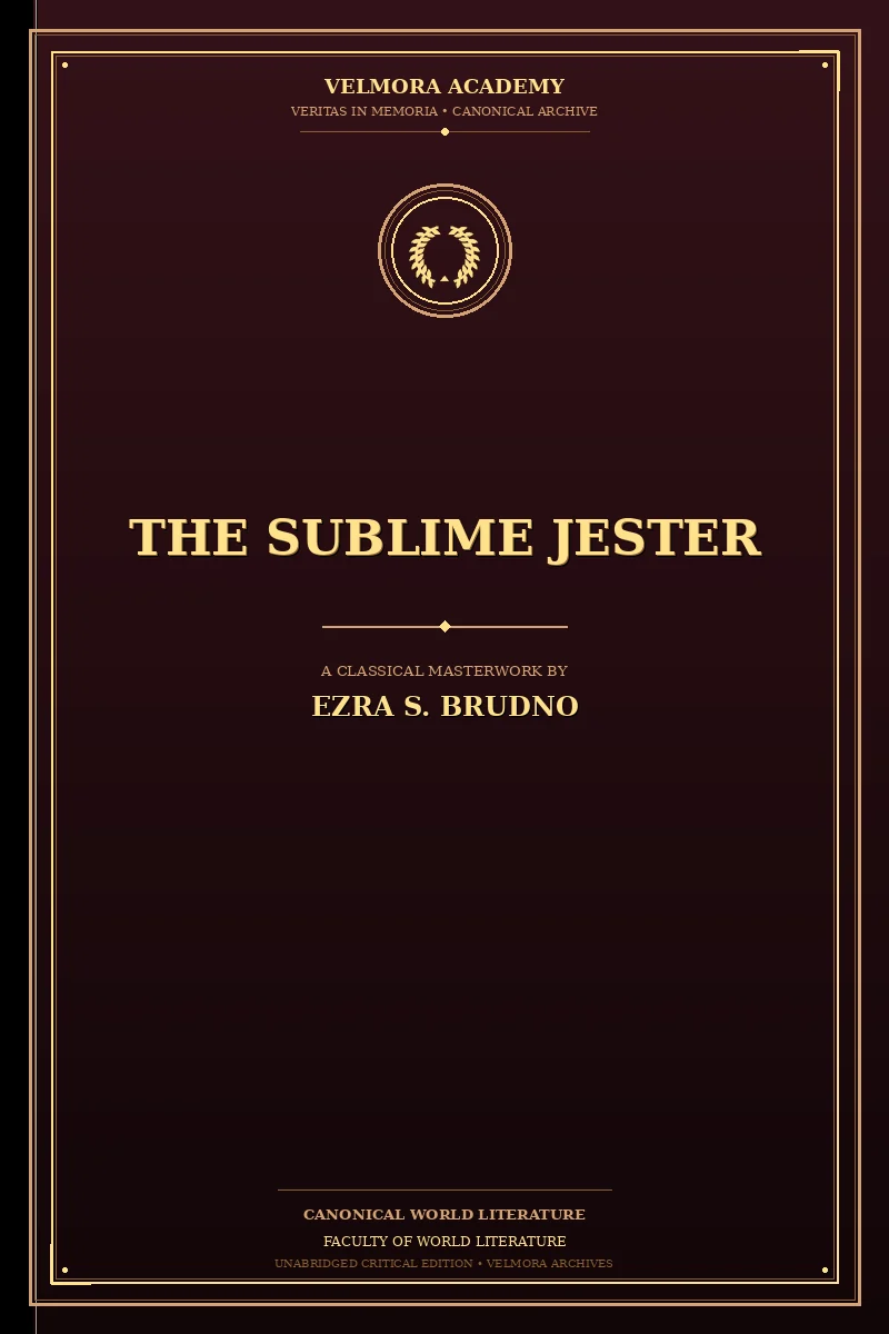 Cover of The Sublime Jester